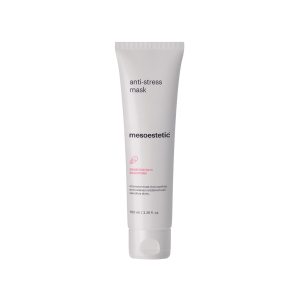 Anti-stress face mask Mesoestetic Jill Vannueten | Huidexpert Schoonheidssalon gespecialiseerd in huidverbetering Zutendaal