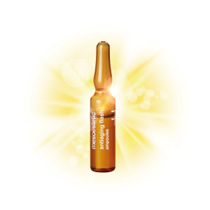 Antiaging flash Ampoules Mesoestetic Jill Vannueten | Huidexpert Schoonheidssalon gespecialiseerd in huidverbetering Zutendaal