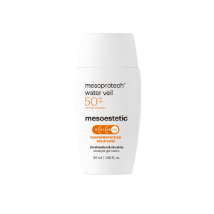 water veil Mesoestetic mesoprotech spf 50 zonnecrème gelaat