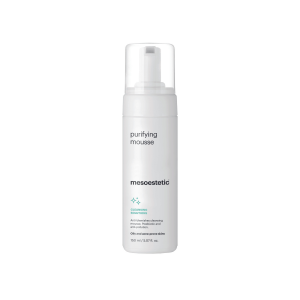 Purifying Mousse Mesoestetic Jill Vannueten | Huidexpert Schoonheidssalon gespecialiseerd in huidverbetering Zutendaal