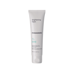 Brightening foam Mesoestetic Jill Vannueten | Huidexpert Schoonheidssalon gespecialiseerd in huidverbetering Zutendaal