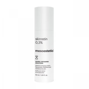 Skinretin 0,3% mesoestetic nachtcrème met retinol Jill Vannueten | Huidexpert Schoonheidssalon gespecialiseerd in huidverbetering Zutendaal Mesoestetic limburg België