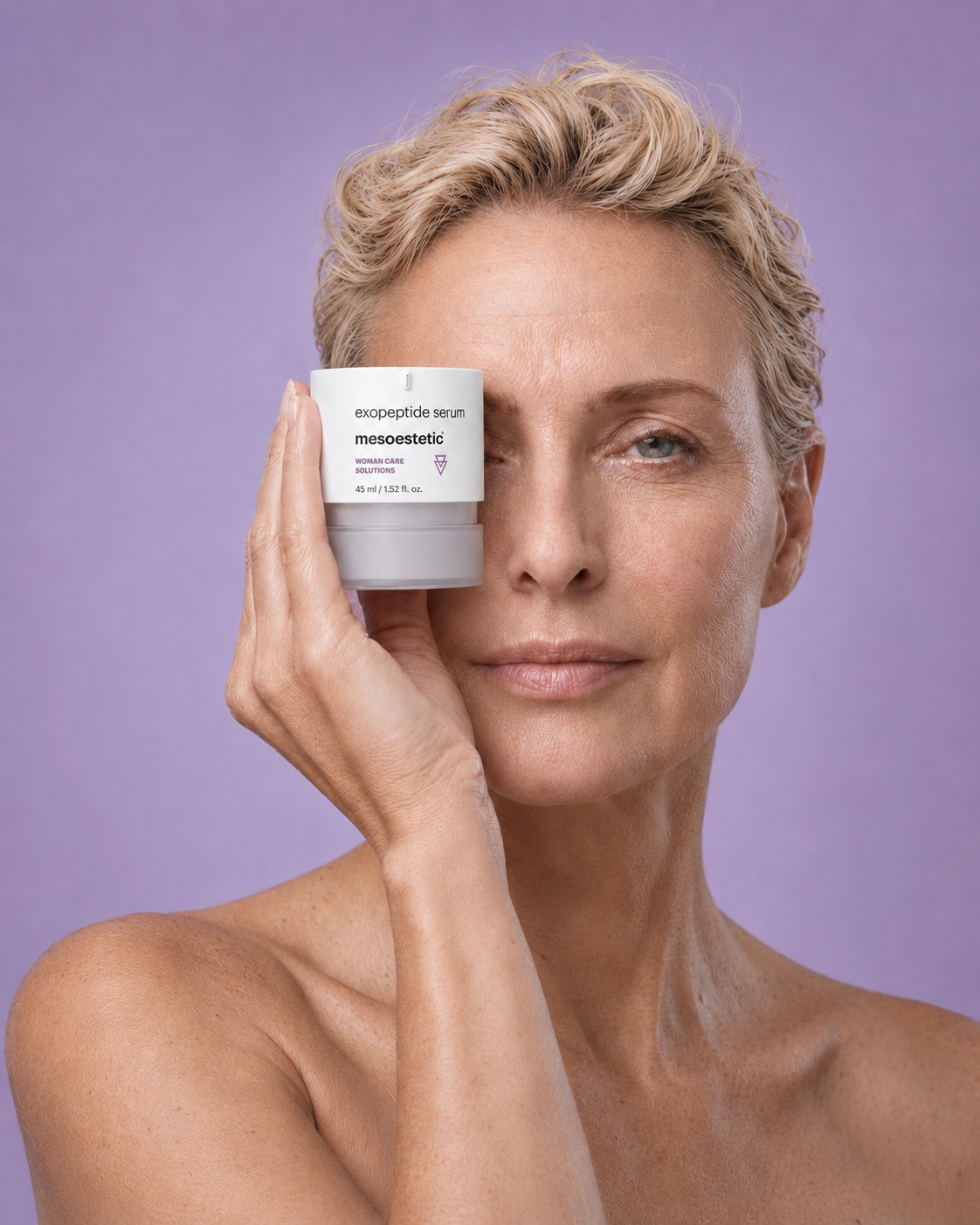 JVN Aesthetic Clinic Exopeptide serum exopeptide serum Mesoestetic woman care solutions menopauze lijn